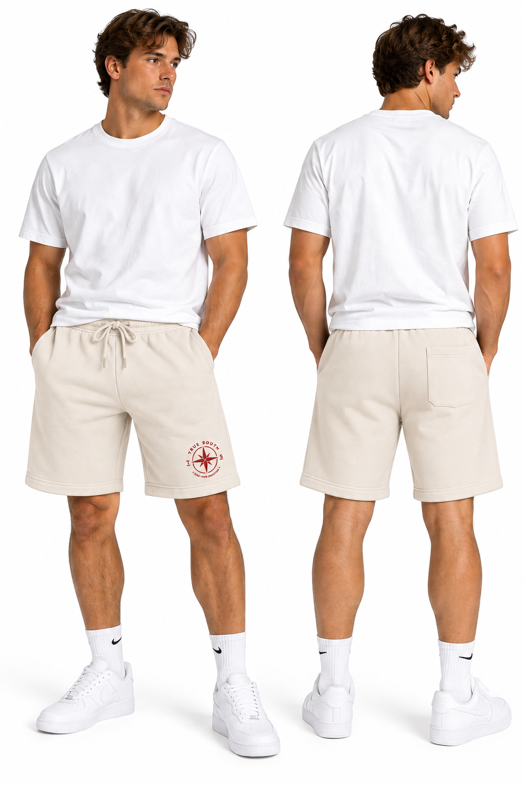 TS - Bermuda Sweat Shorts Cream
