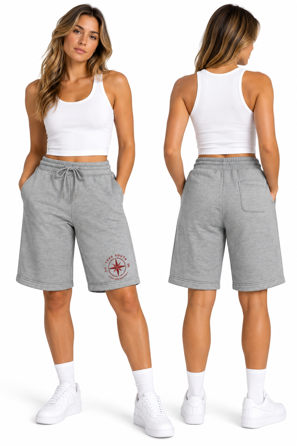 TS - Bermuda Sweat Shorts Grey