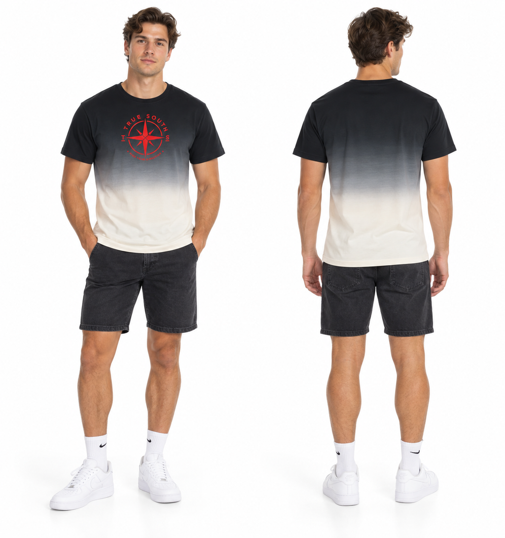 TS - Dipped T-Shirt - Black
