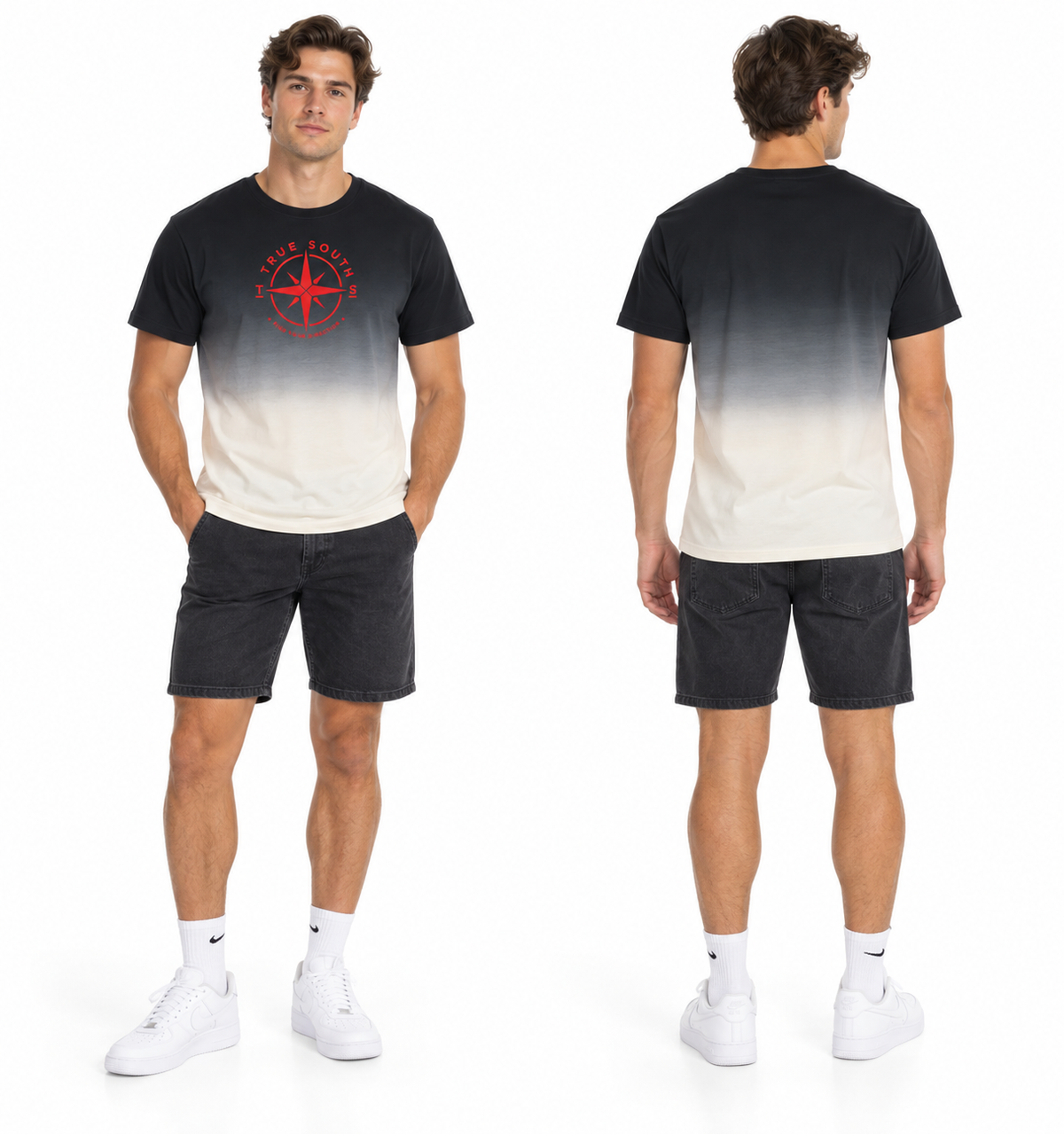 TS - Dipped T-Shirt - Black