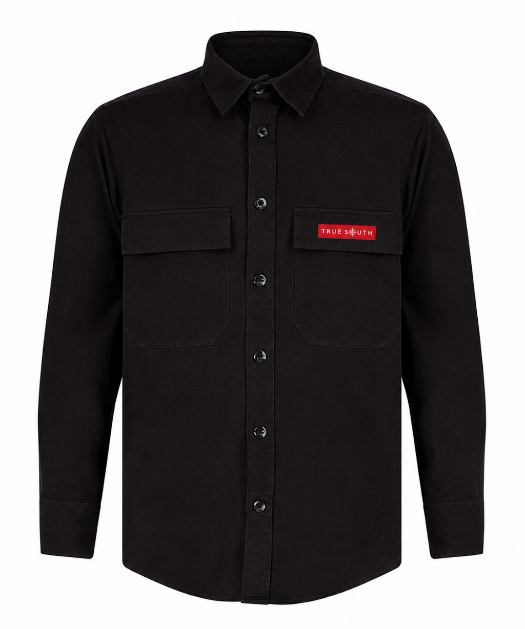 TS - Red Label Overshirt Black