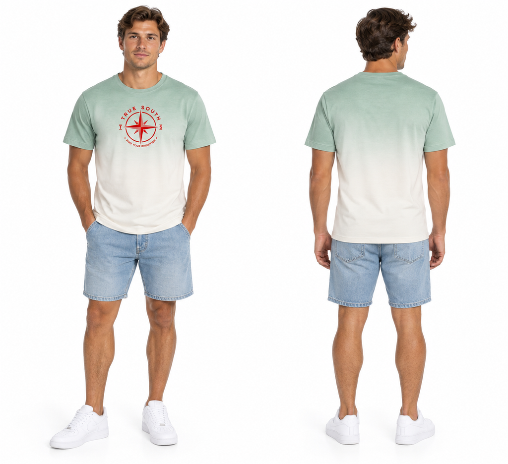 TS - Dipped T-Shirt - Green