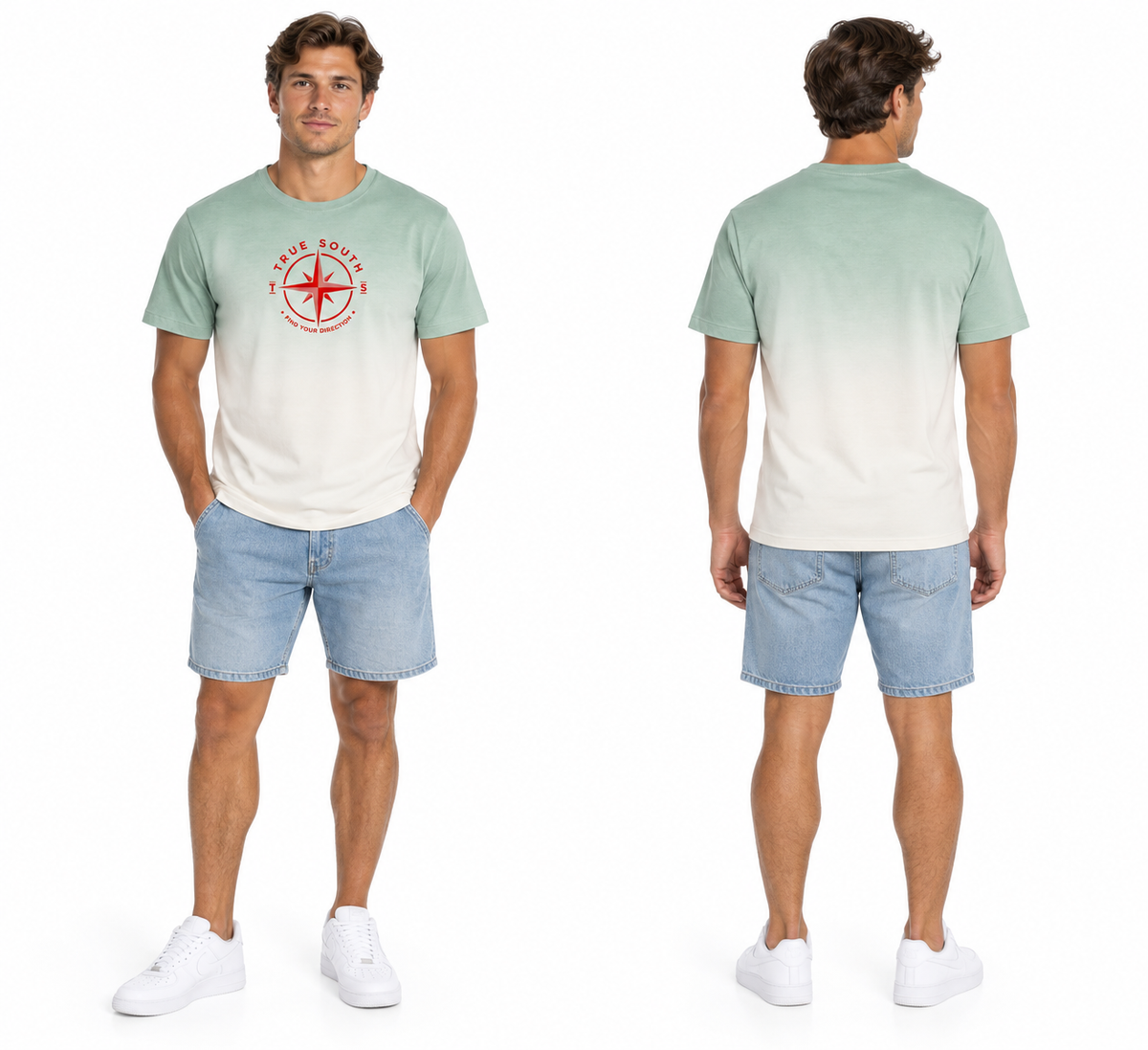TS - Dipped T-Shirt - Green