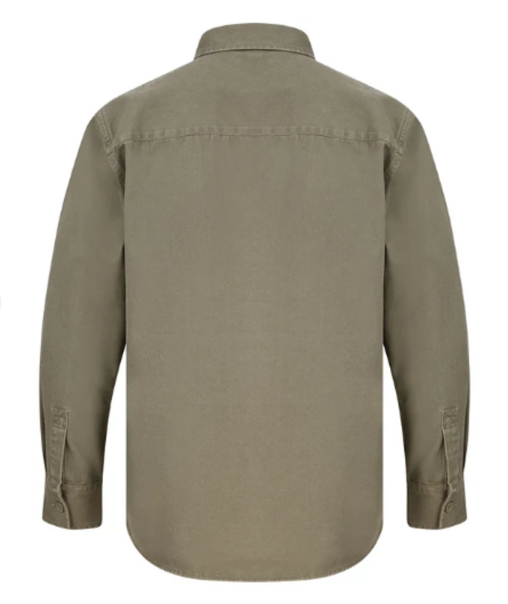 TS - Red Label Overshirt Khaki