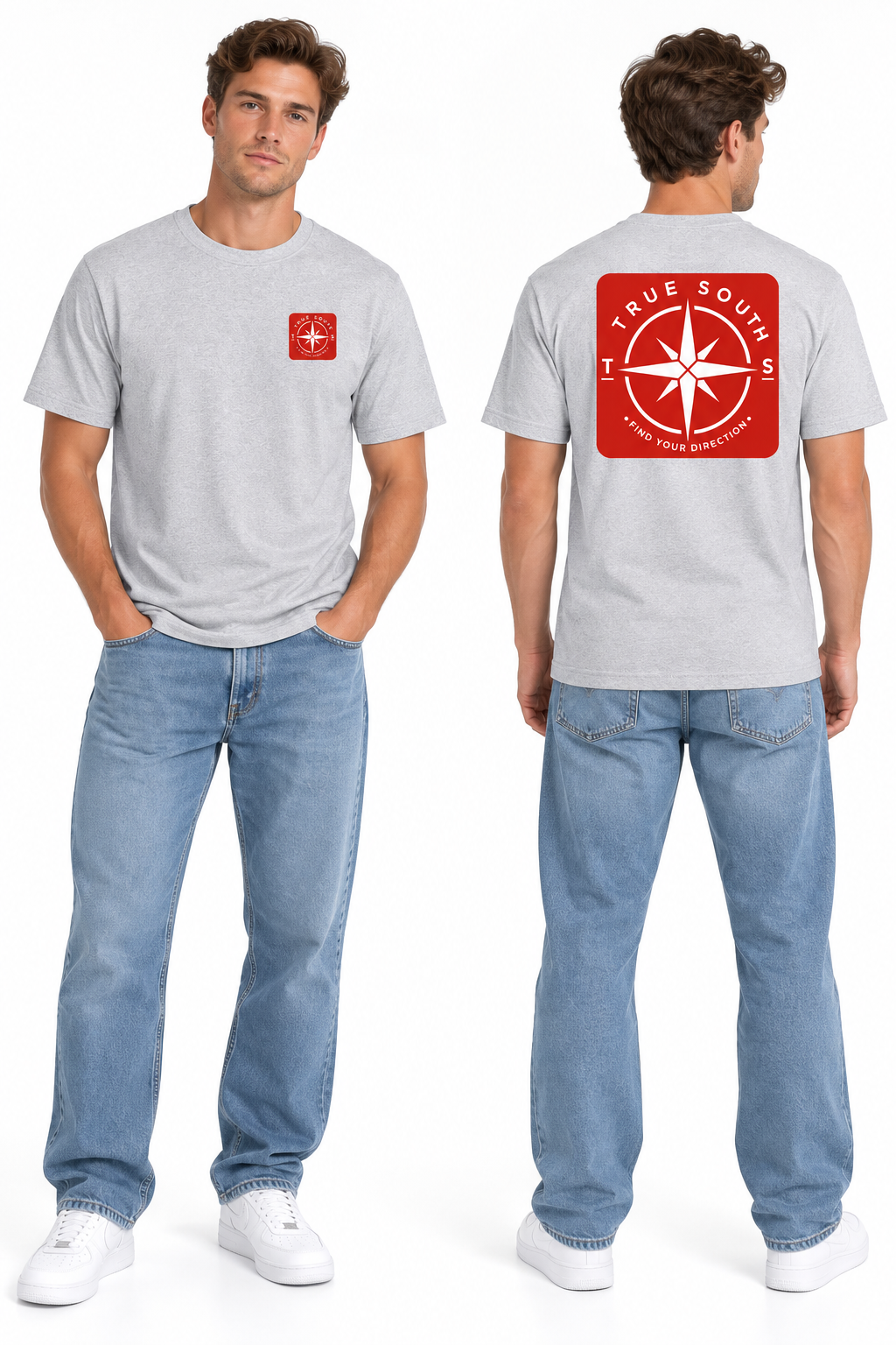 TS - Logo T-Shirt Grey