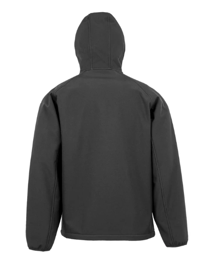 TS - Red Label Hooded Soft Shell Jacket Black