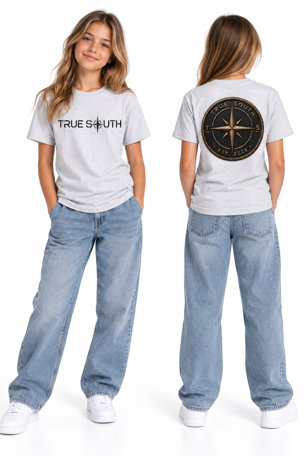 Junior - Classic T-Shirt Grey