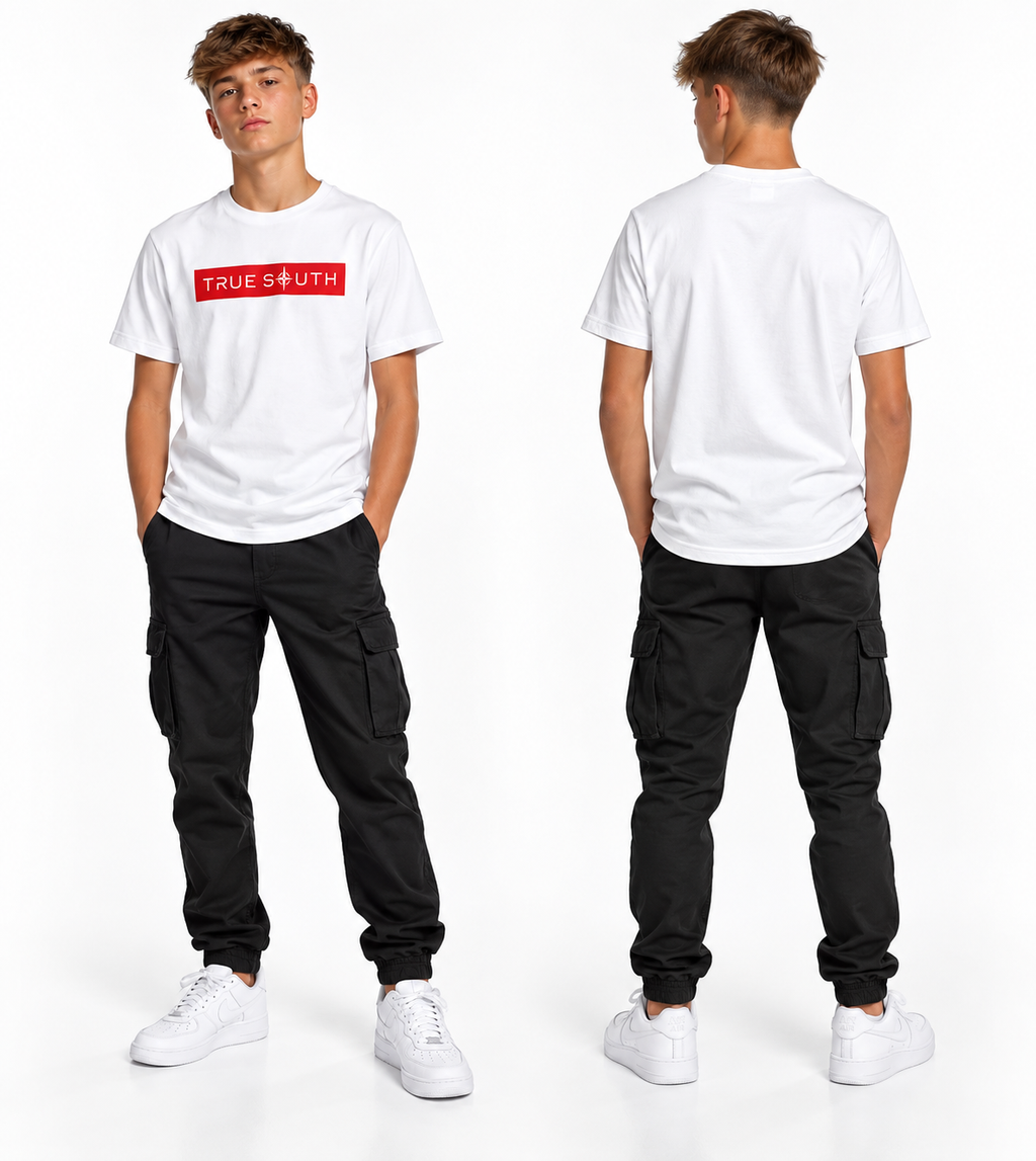 Junior - Classic Red Label T-Shirt White