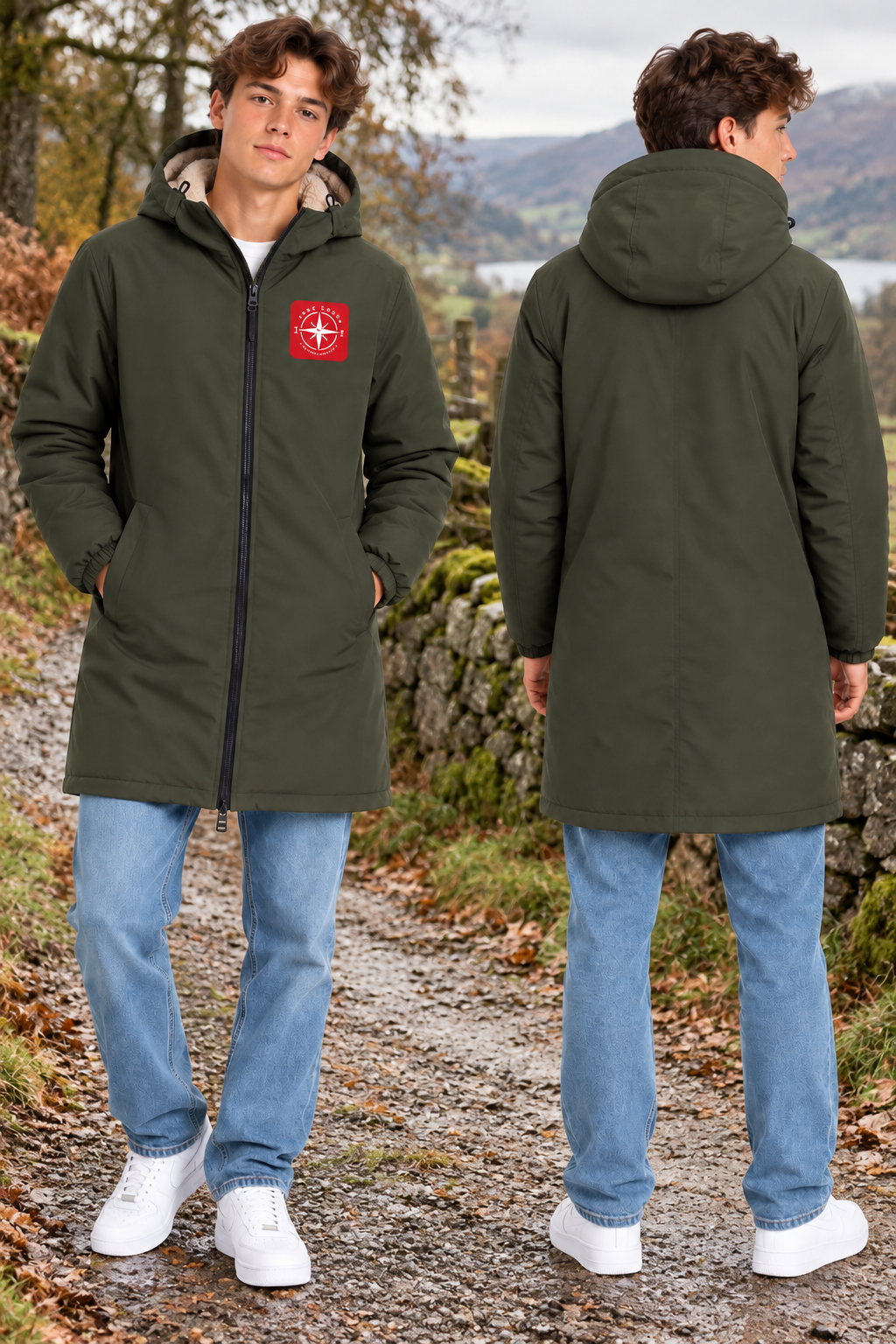 Premium Unisex Sherpa Lined Waterproof Jacket