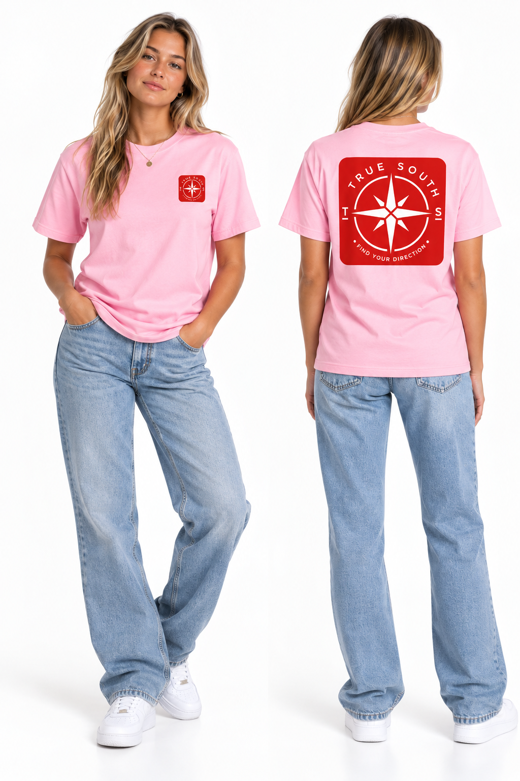 TS - Logo T-Shirt Baby Pink