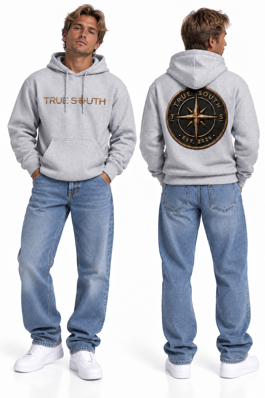 TS Classic Hoodie Grey