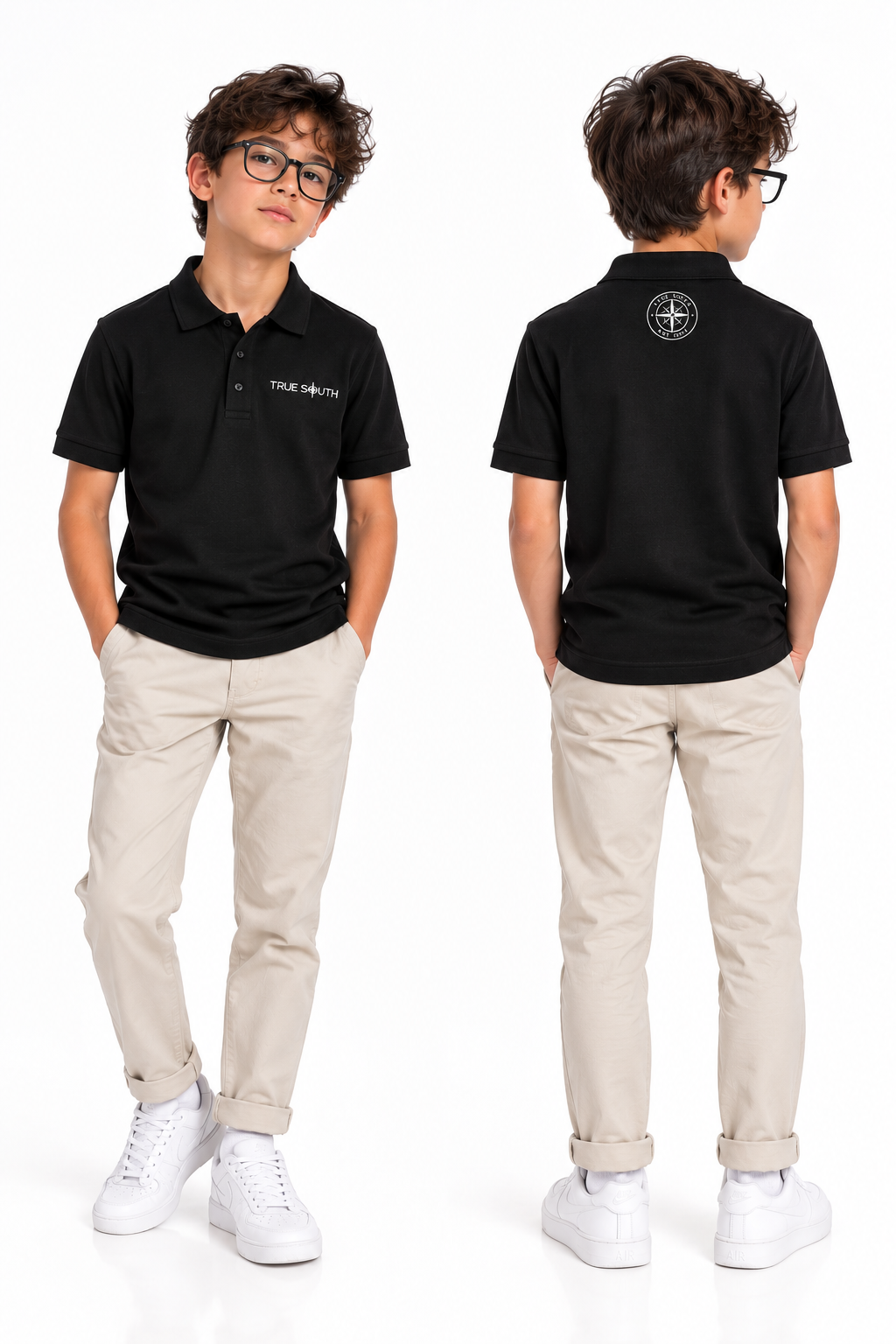 Junior - Polo Black