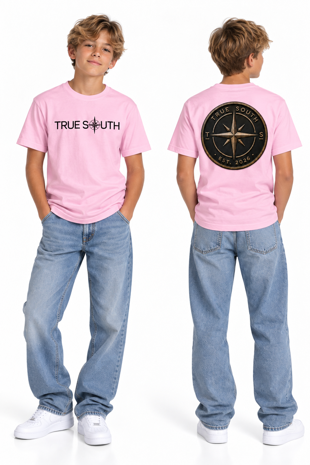 Junior - Classic T-Shirt Baby Pink