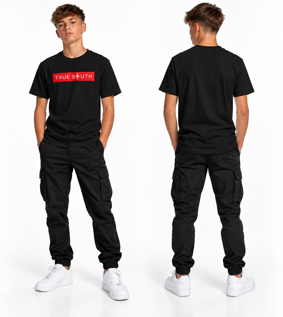 Junior - Classic Red Label T-Shirt Black