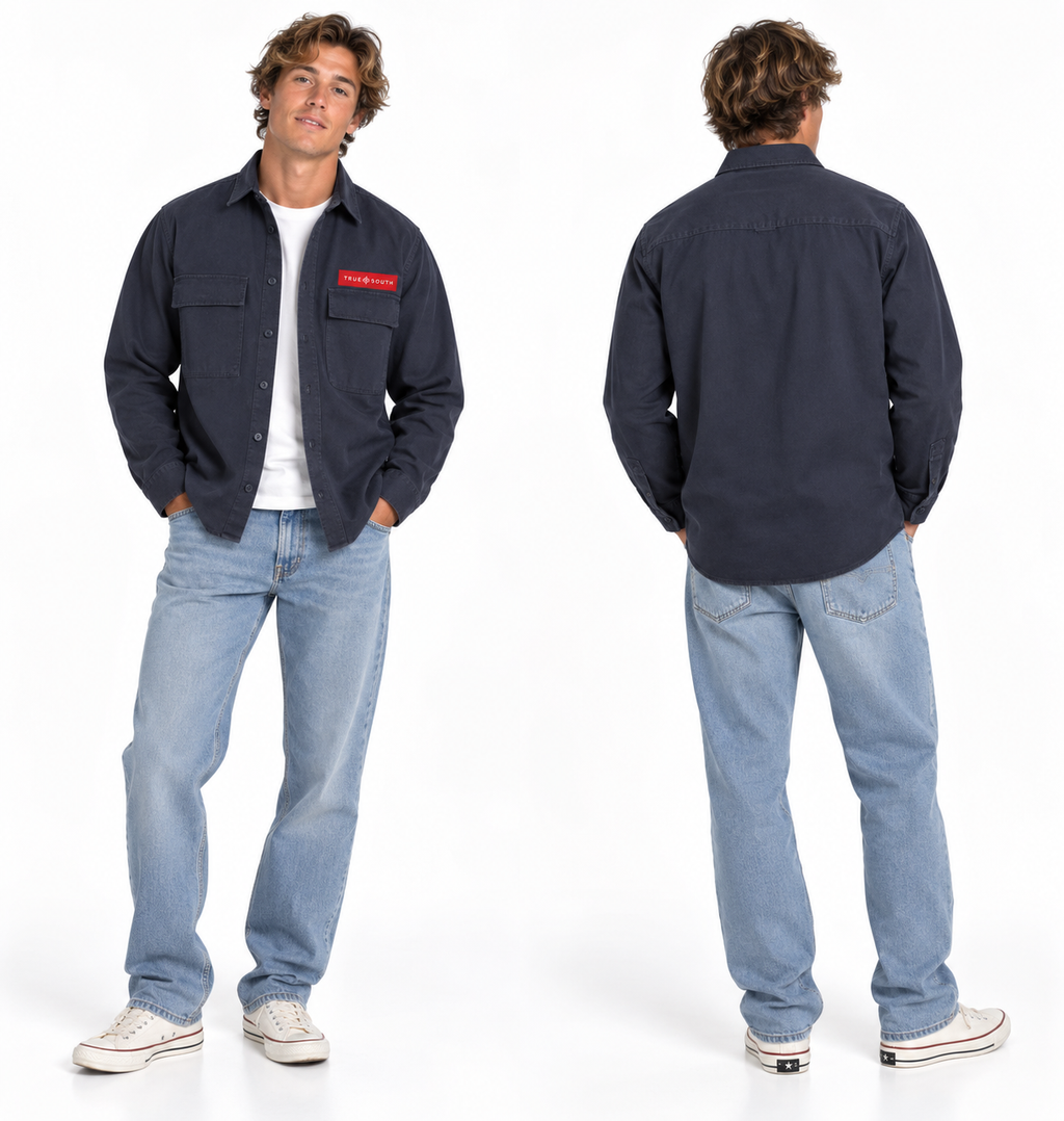TS - Red Label Overshirt Navy